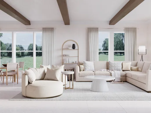 Living Room · Contemporary designed by Anny