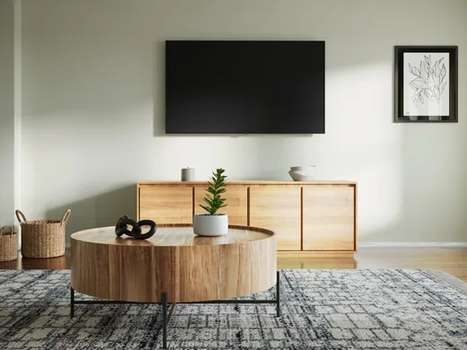 Living Room · Contemporary designed by Laurie