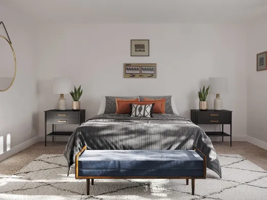 Bedroom · Modern designed by Amber