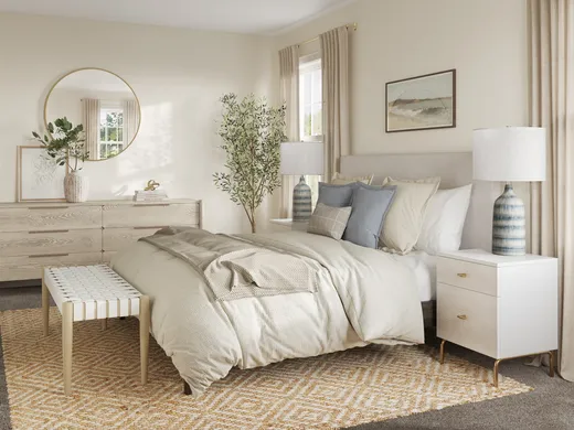 Bedroom designed by Christina