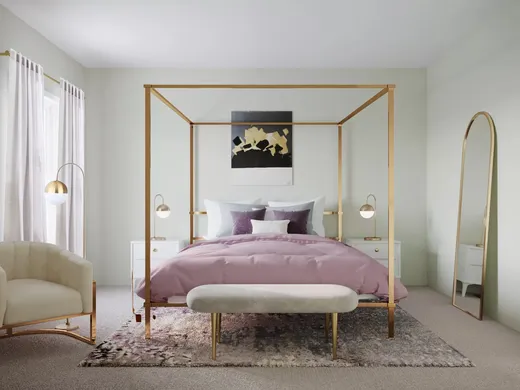Bedroom · Glam designed by Emmanuel