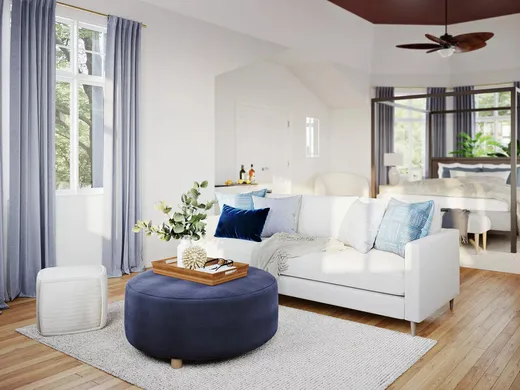 Bedroom · Coastal designed by Amanda