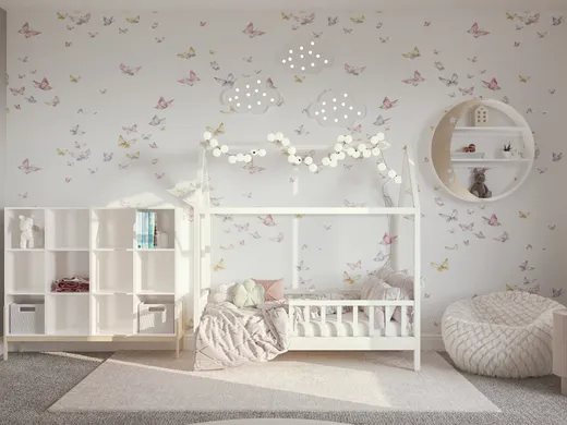 Playroom · Transitional designed by Romina