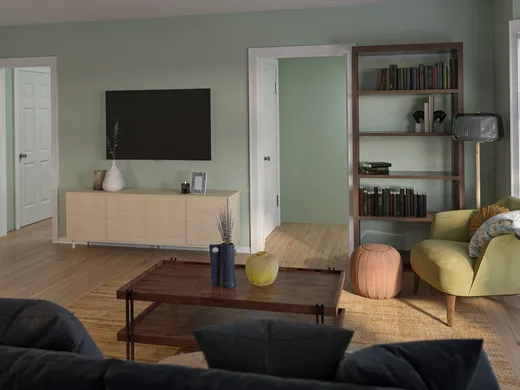Living Room · Eclectic designed by Julia