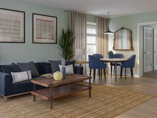 Living Room · Eclectic designed by Julia