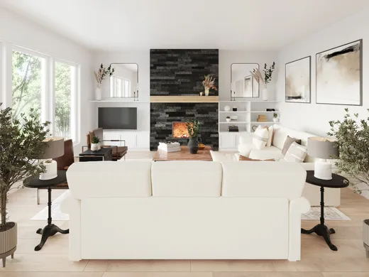 Living Room · Industrial designed by Jennifer