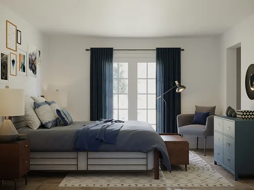 Bedroom · Modern designed by Mercedes