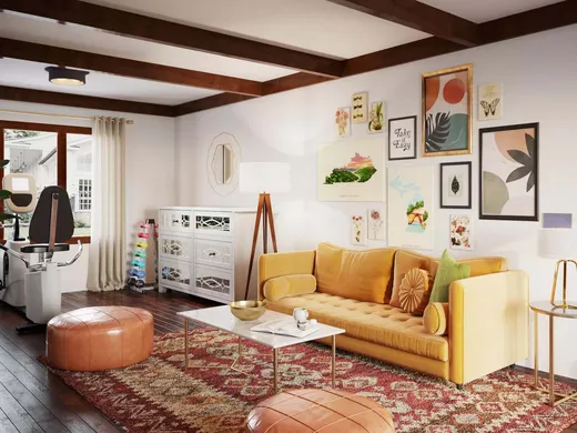 Living Room · Bohemian designed by Katherin