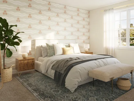 Bedroom designed by Katy