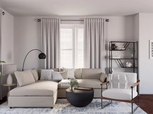 Living Room · Modern designed by Mariel