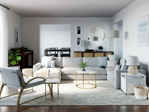 Living Room · Bohemian designed by Lisa