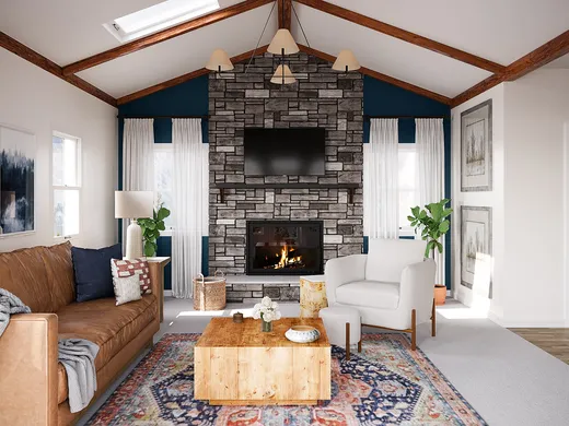 Living Room · Modern designed by Julia