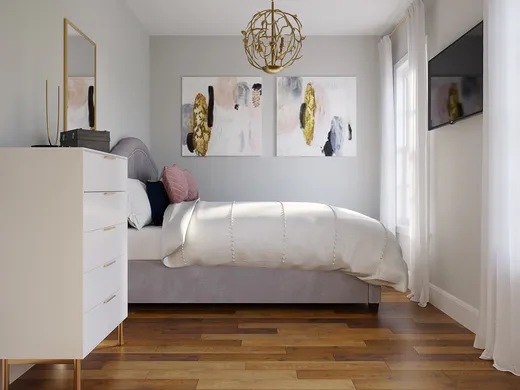 Bedroom · Glam designed by Yonka