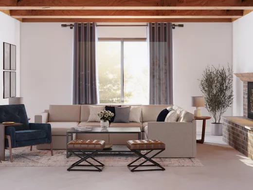 Living Room · Traditional designed by Paulina