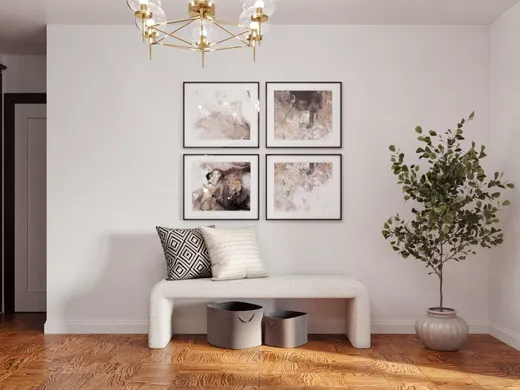 Entryway · Midcentury Modern designed by Emmanuel
