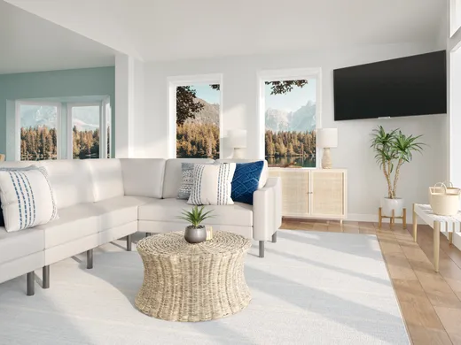 Living Room · Coastal designed by Emily