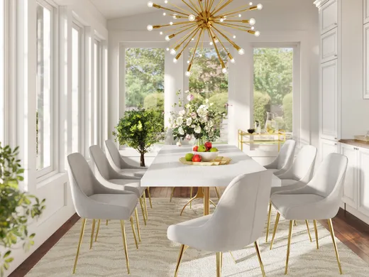 Dining Room · Glam designed by Ingrid