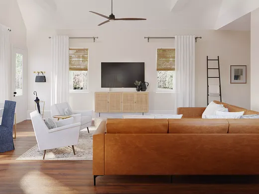 Living Room · Contemporary designed by Lisa