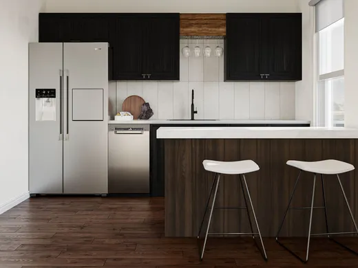 Kitchen designed by Stacy