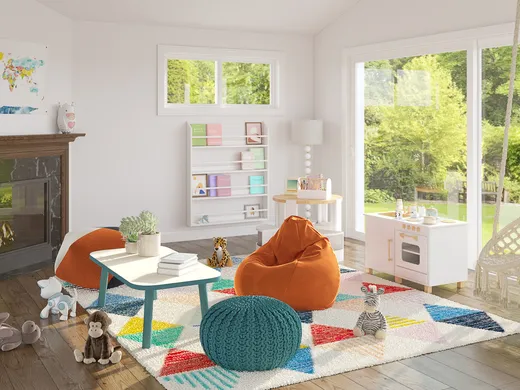 Playroom · Contemporary designed by Isadora