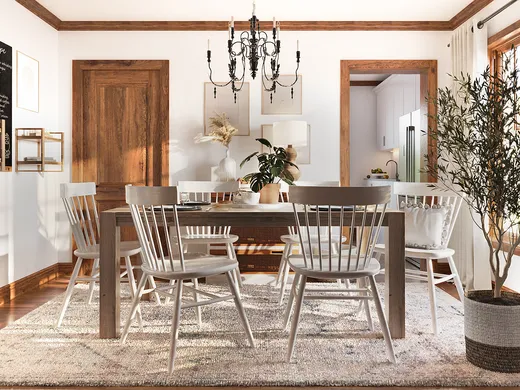 Dining Room · Farmhouse designed by Patricia