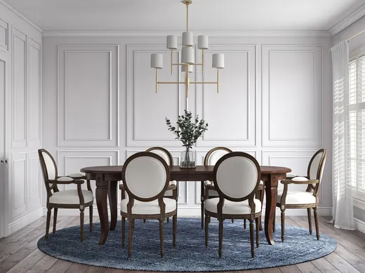 Dining Room · Transitional designed by Denise