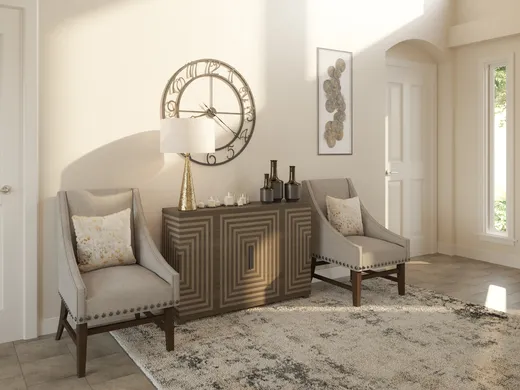 Entryway · Farmhouse designed by Lorine