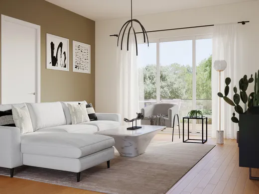 Living Room · Contemporary designed by Camila