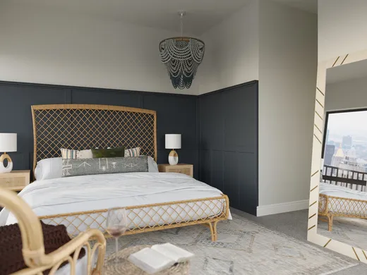 Bedroom · Bohemian designed by Freddi