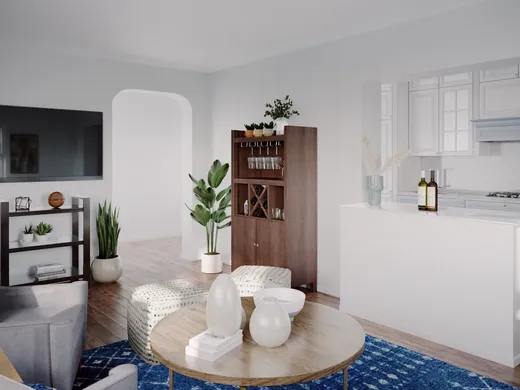 Living Room · Midcentury Modern designed by Astrid