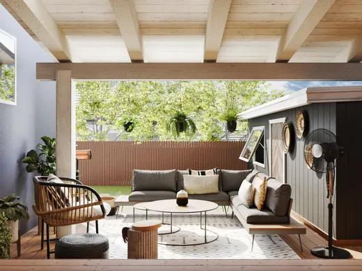 Outdoor Space · Contemporary designed by Isadora