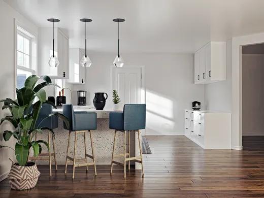 Kitchen · Farmhouse designed by Anahita