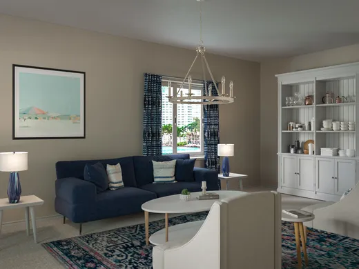 Living Room · Eclectic designed by Loreto