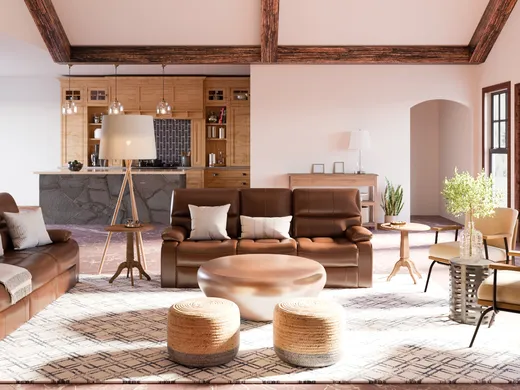 Living Room · Industrial designed by Patricia