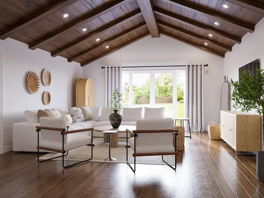 Living Room · Modern designed by Brittany