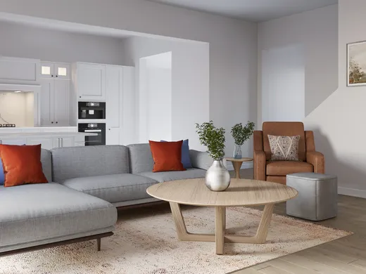 Living Room · Bohemian designed by Nora