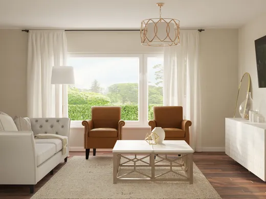 Living Room · Contemporary designed by Lara