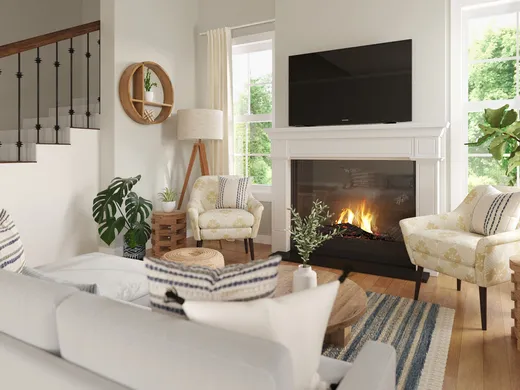 Living Room · Bohemian designed by Jade