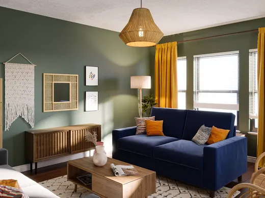 Living Room · Bohemian designed by Michelle