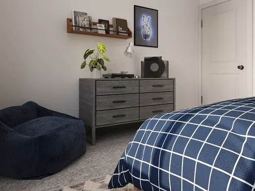 Bedroom · Contemporary designed by Marley