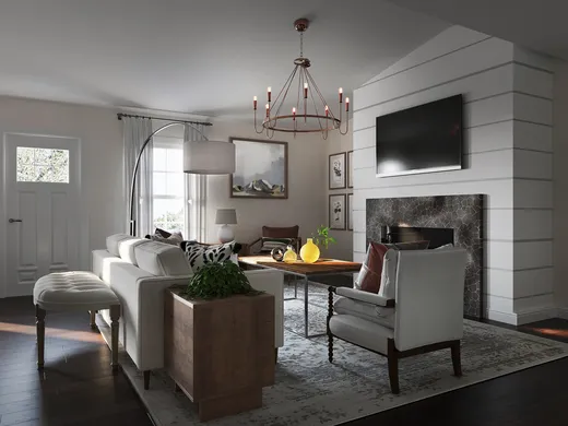 Living Room · Bohemian designed by Emily