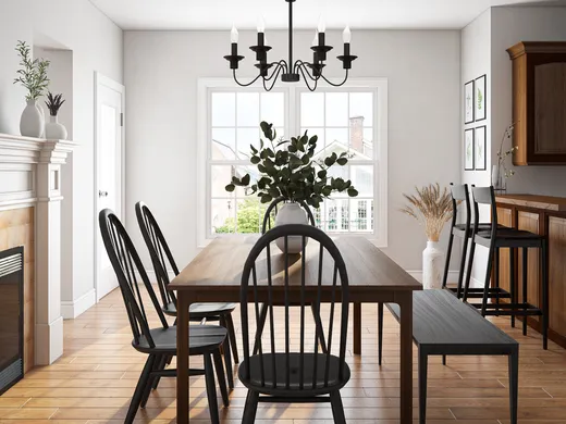Dining Room · Farmhouse designed by Veronica