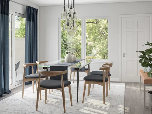 Dining Room · Midcentury Modern designed by Mercedes