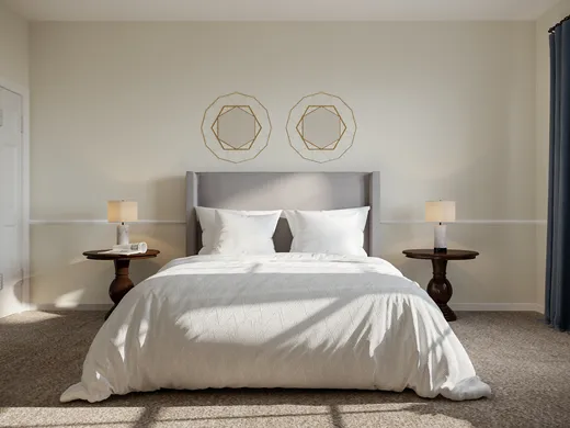 Bedroom · Midcentury Modern designed by Lorine