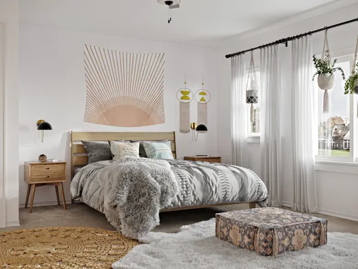 Bedroom · Bohemian designed by Rachel
