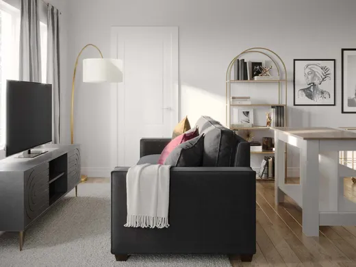 Living Room · Glam designed by Katherin