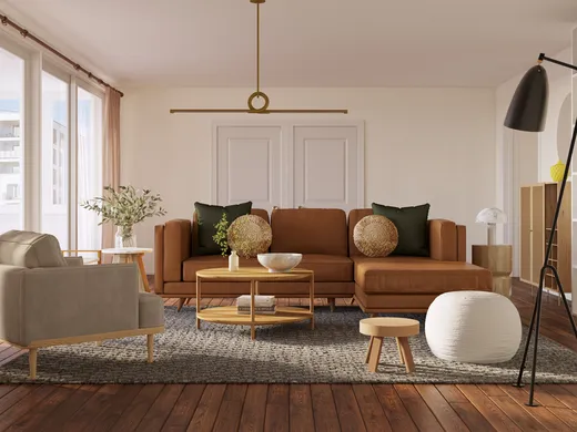 Living Room · Bohemian designed by Milena