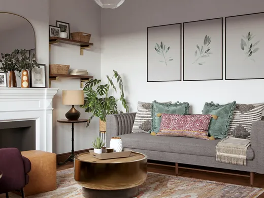 Living Room · Bohemian designed by Emily