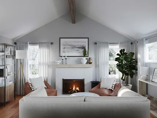 Living Room · Industrial designed by Amanda