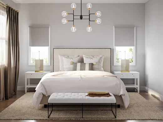 Bedroom · Contemporary designed by Camila